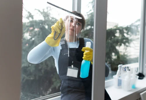 Nettoyage de vitres intérieures et extérieures à Bussy-Lettrée